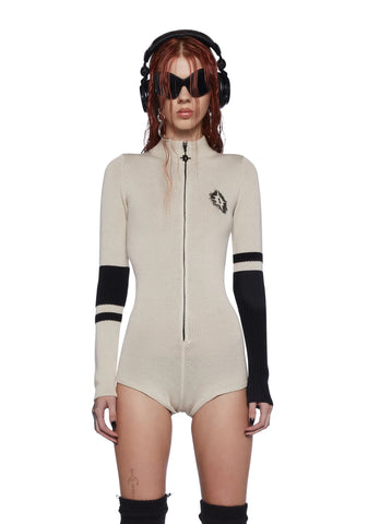 Fader Sweater Knit Romper