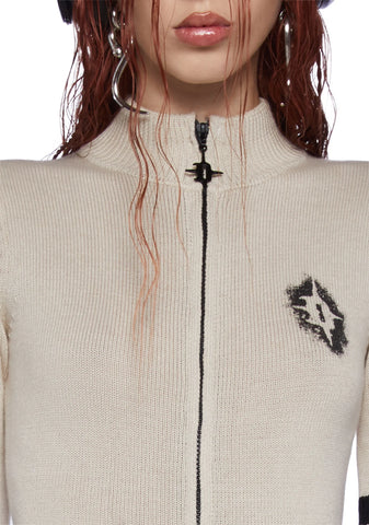 Fader Sweater Knit Romper