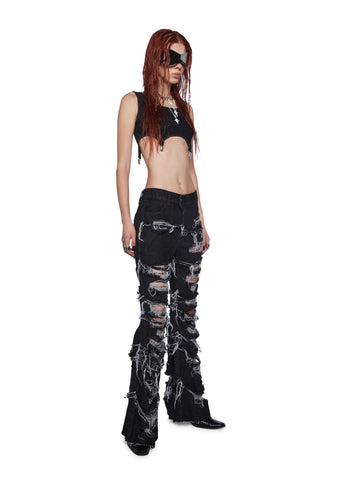 Fader Unisex Distressed Jeans