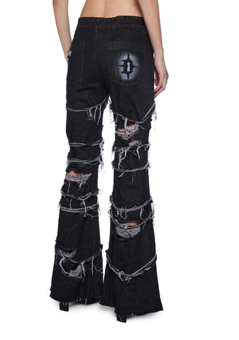 Fader Unisex Distressed Jeans