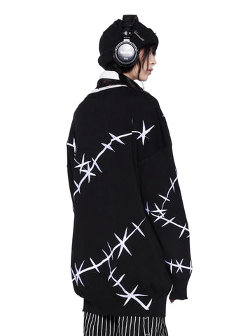 Face Off Knit Sweater