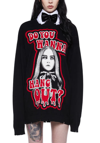 Ride Or Die Intarsia Sweater