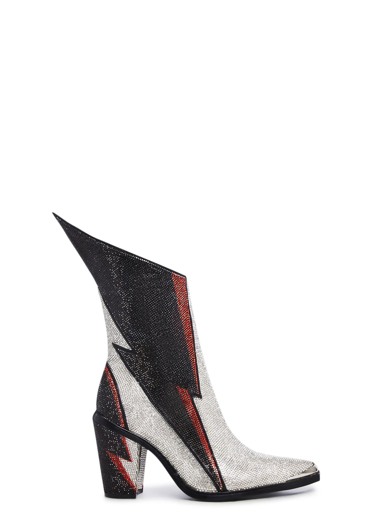 Sheriff Shine Cowboy Boots - Noir Ziggy