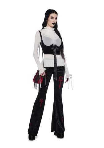 Obsession Within Long Sleeve Top - White