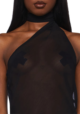 Lux Sheer Tie Top