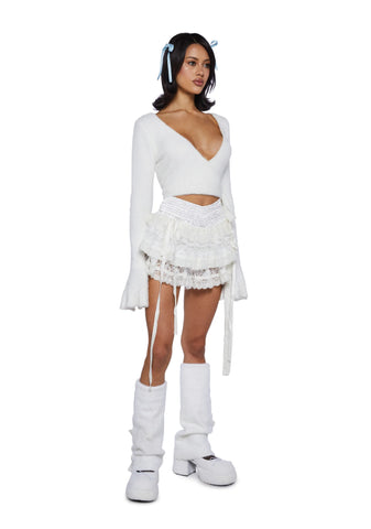 Eternal Elegance Wrap Top