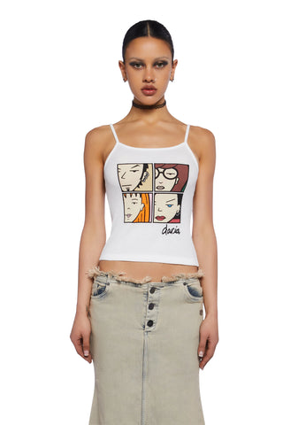 Jane Graphic Tank Top