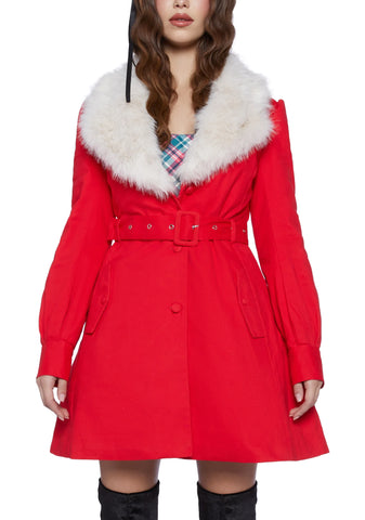 Starry Delight Twill Coat