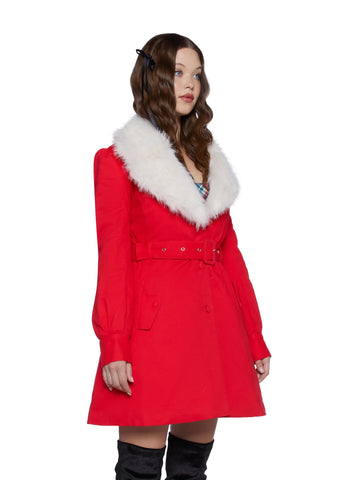 Starry Delight Twill Coat