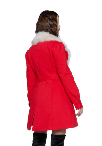 Starry Delight Twill Coat