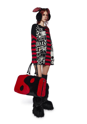 Off The Charts Fuzzy Weekender - Red