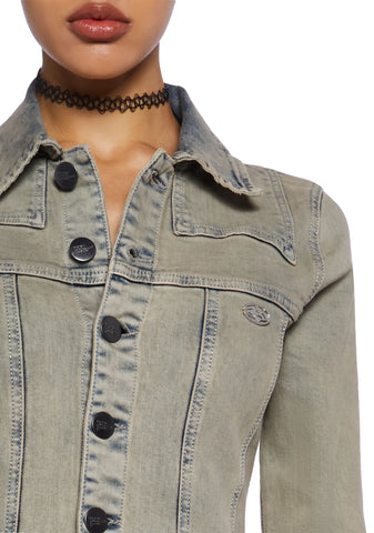 Trinity Trench Maxi Dress