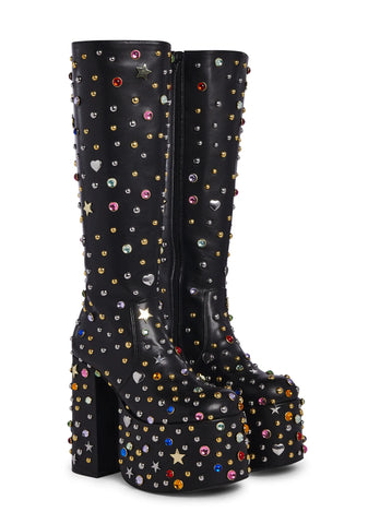 Carnival Rally Platform Boots