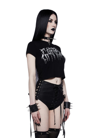 Abra Cadaver Baby Tee