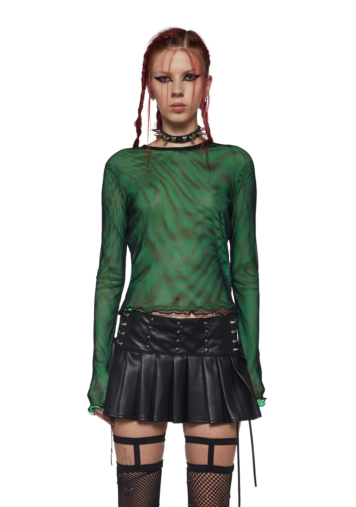 Rebel Calling Long Sleeve Top - Green