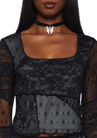 My All Long Sleeve Top - Black