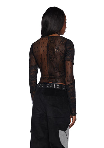 My All Long Sleeve Top - Black