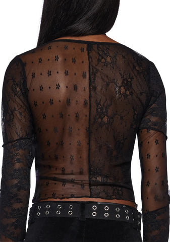 My All Long Sleeve Top - Black