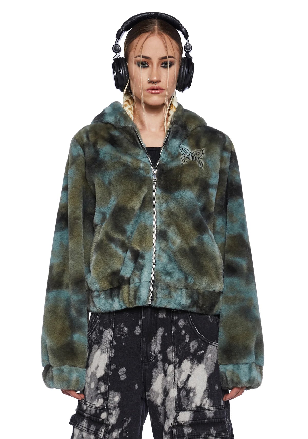 Mythical Memories Faux Fur Hoodie