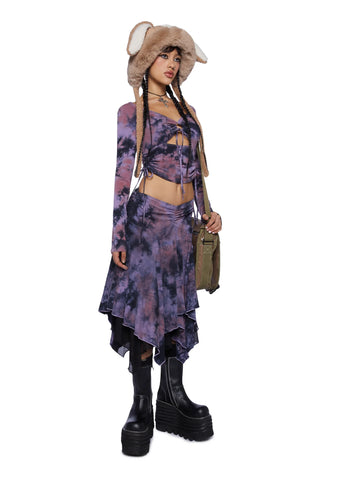 Winsome Wonders Midi Skirt