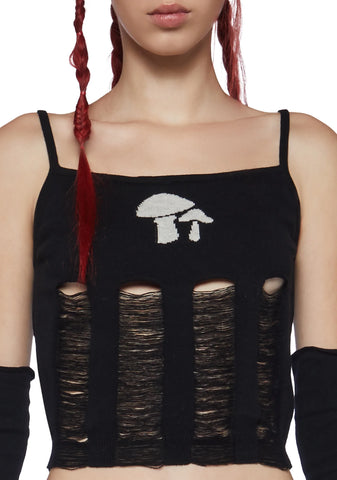 Toadstool Tales Top & Arm Warmers Set