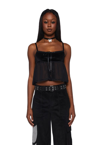 Summer Lovin' Cami Top - Black