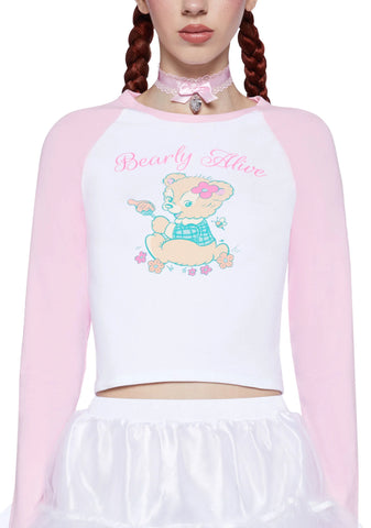 Bearly Alive Long Sleeve Tee