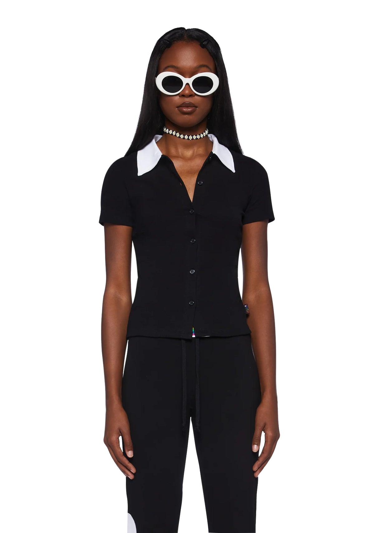 Highlife Harbor Collared Top