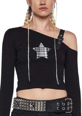 Rebel Dazzler Long Sleeve Top