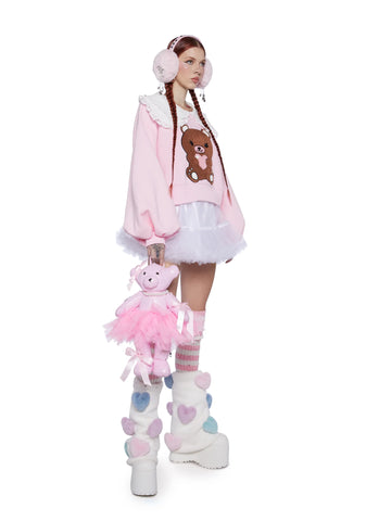 Snuggle Up Collared Sweatshirt