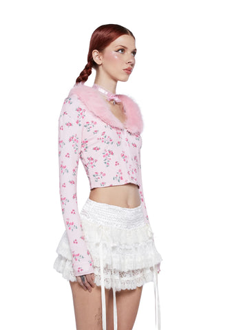 Sunset Kisses Cropped Cardigan