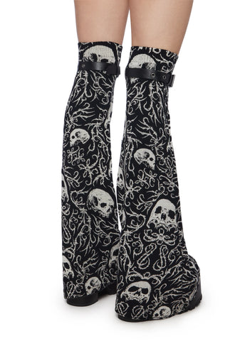 Trading Nightmare Knit Legwarmers