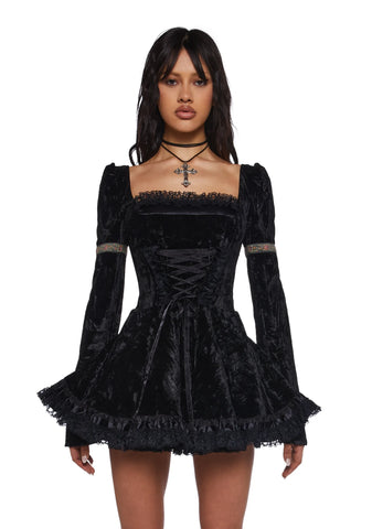 Myths N' Legends Mini Dress - Black