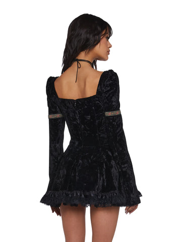Myths N' Legends Mini Dress - Black