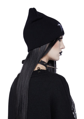 Totally Obvious Knit Beanie