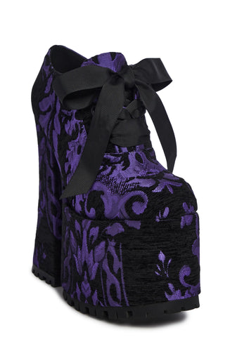 Sultry Sins Oxford Platforms