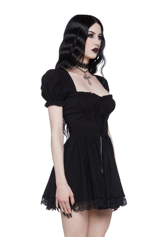 Hazy Haunting Mini Dress