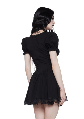 Hazy Haunting Mini Dress