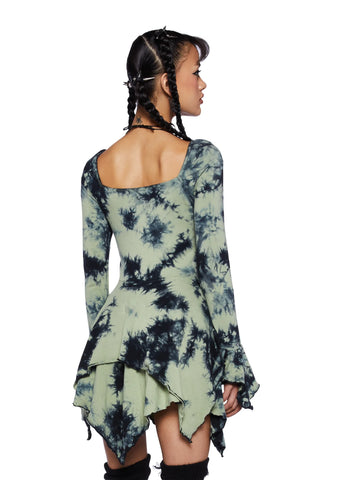 Starlight Flutter Mini Dress