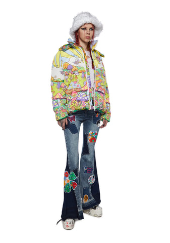 Tranquil Zen Puffer Jacket