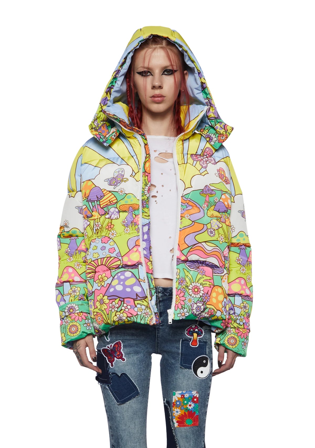 Tranquil Zen Puffer Jacket