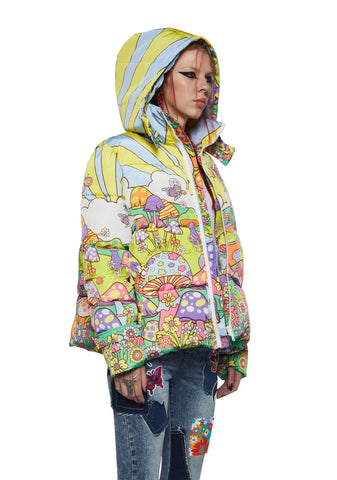 Tranquil Zen Puffer Jacket