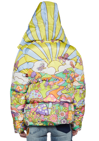 Tranquil Zen Puffer Jacket