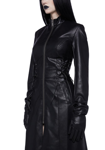 Eerie Enchantment Trench Coat