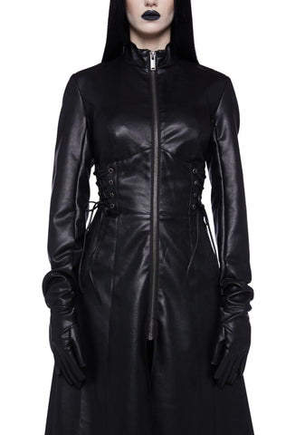 Eerie Enchantment Trench Coat