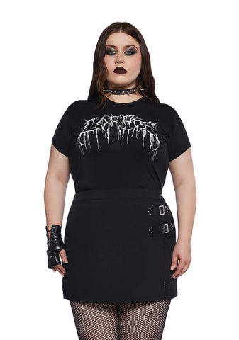 Plus Abra Cadaver Baby Tee