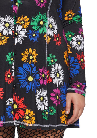 Plus Botanic Bliss Mini Dress