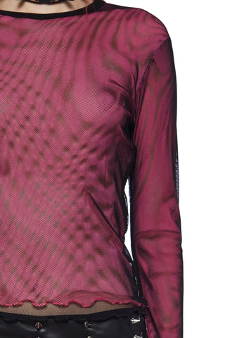 Rebel Calling Long Sleeve Top - Pink