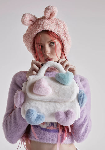 Snuggle Wonderland Faux Fur Handbag