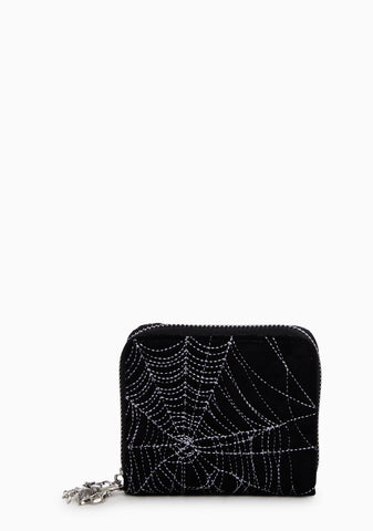 Lethal Bite Embroidered Wallet